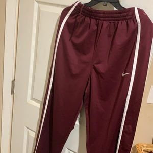 Nike Basketball Button Up Warm-up Pants Large